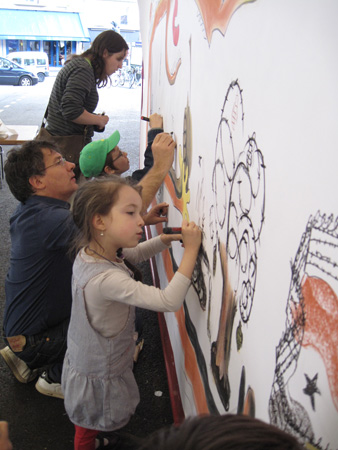 Exposition Amnesty International par Florence Sagittario