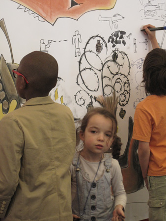 Exposition Amnesty International par Florence Sagittario