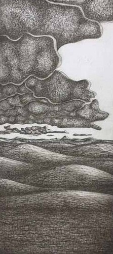 Gravure Florence Sagittario nuages