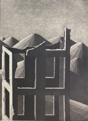 Gravure Florence Sagittario ruine 1